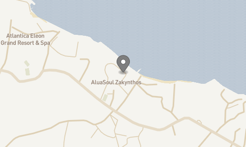 Lokation for Hotel AluaSoul Zakynthos – Voksenhotel 