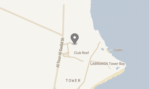 Lokation for Club Reef Hotel