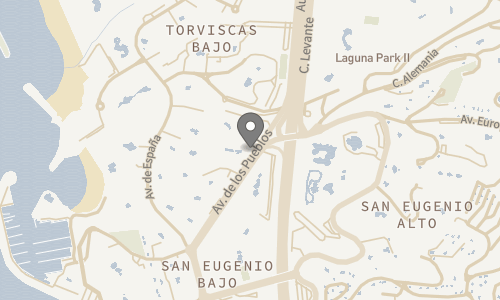 Lokation for Villa de Adeje Beach