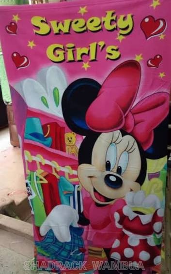 Cartoon themed towels 3