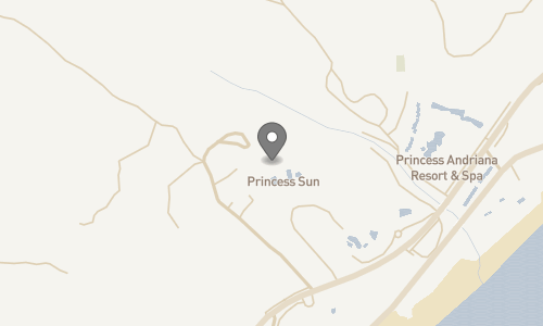 Lokation for Princess Sun Hotel