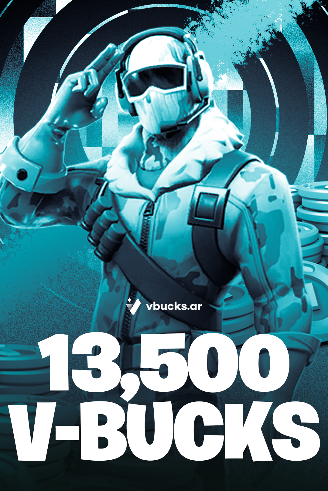 13,500 VBucks