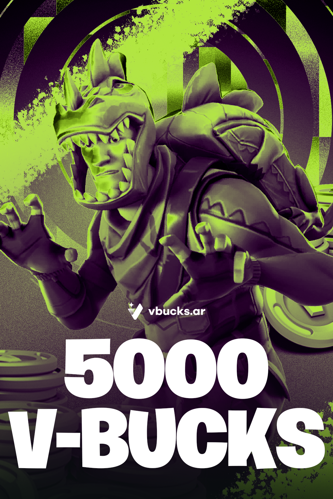 5,000 VBucks