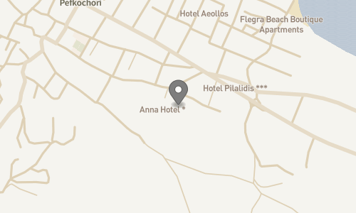 Lokation for Hotel Anna Maria Paradise