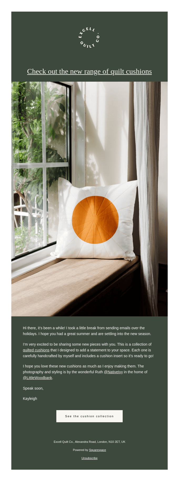 Check Out The New Range Of Quilt Cushions