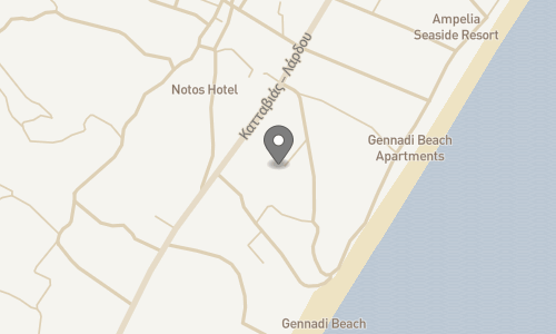 Lokation for Ledras Beach Hotel