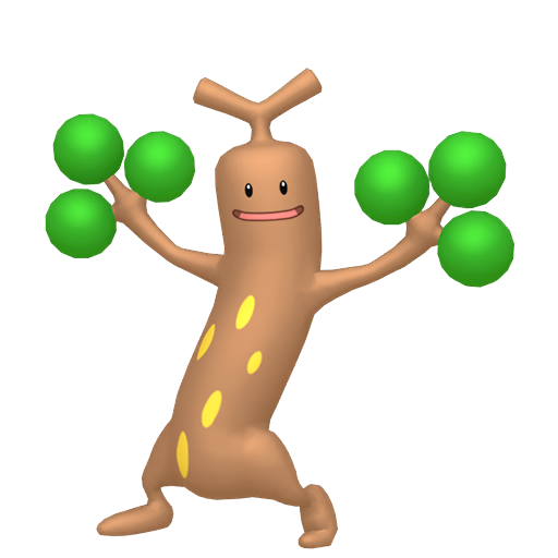 Sudowoodo - Rock type Pokemon from Pokemon Platinum with stats, moves, and evolution data