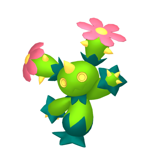 Maractus - Grass type Pokemon from Pokemon Sword and Shield with stats, moves, and evolution data