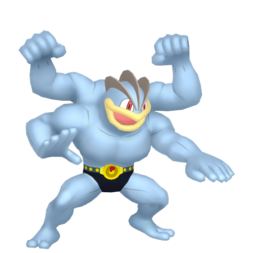 Machamp - Fighting type Pokemon from Pokemon Platinum with stats, moves, and evolution data