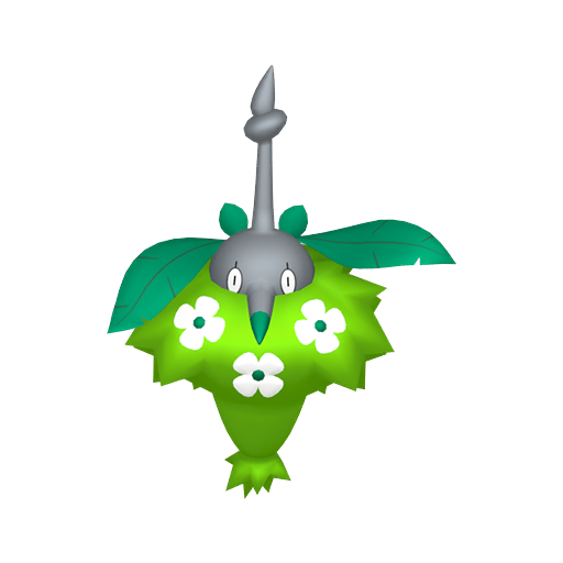 Wormadam - Bug/Grass type Pokemon from Pokemon Platinum with stats, moves, and evolution data