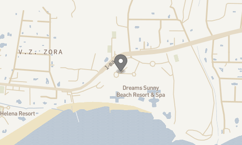 Lokation for Secrets Sunny Beach Resort & Spa