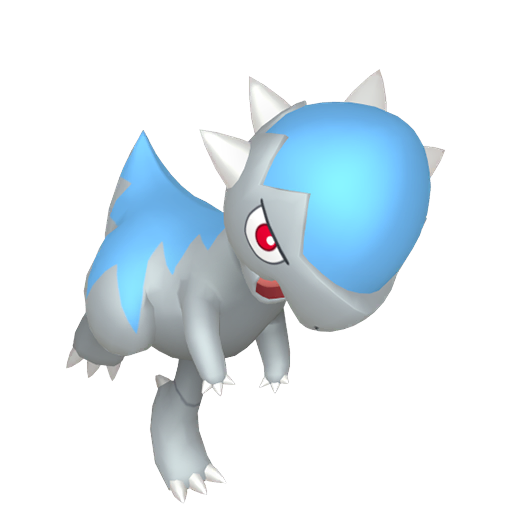 Cranidos - Rock type Pokemon from Pokemon Platinum with stats, moves, and evolution data