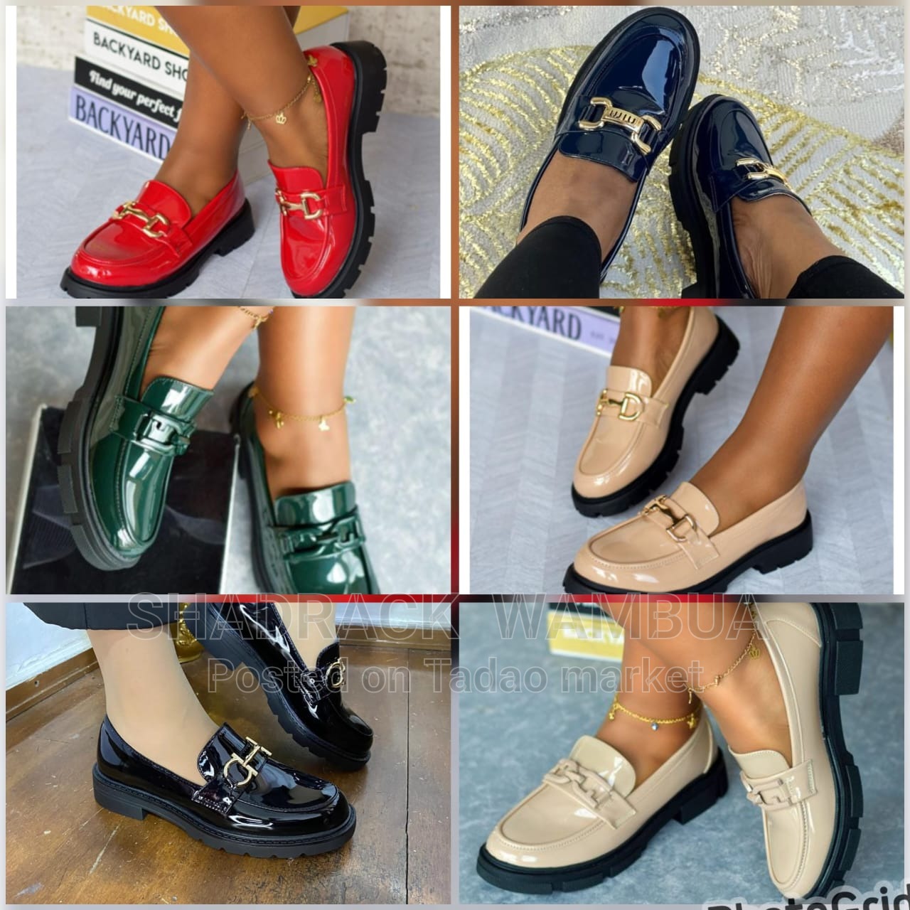 Brogue ladies shoes