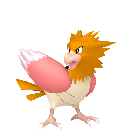 Spearow - Normal/Flying type Pokemon from Pokemon FireRed and LeafGreen with stats, moves, and evolution data