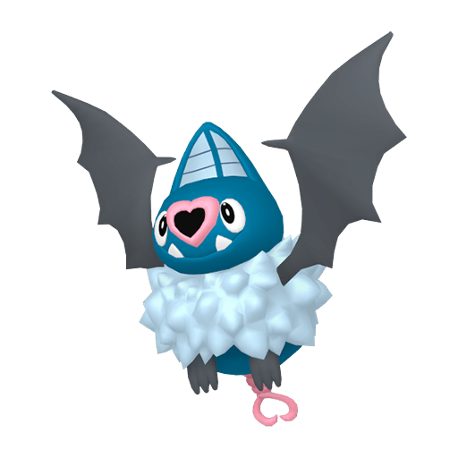 Swoobat - Psychic/Flying type Pokemon from Pokemon X and Y with stats, moves, and evolution data