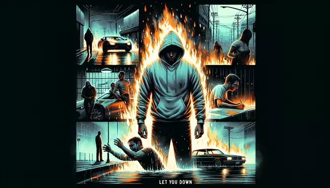 The meaning of Let You Down by Nf AI interpretation of Let You Down by Nf