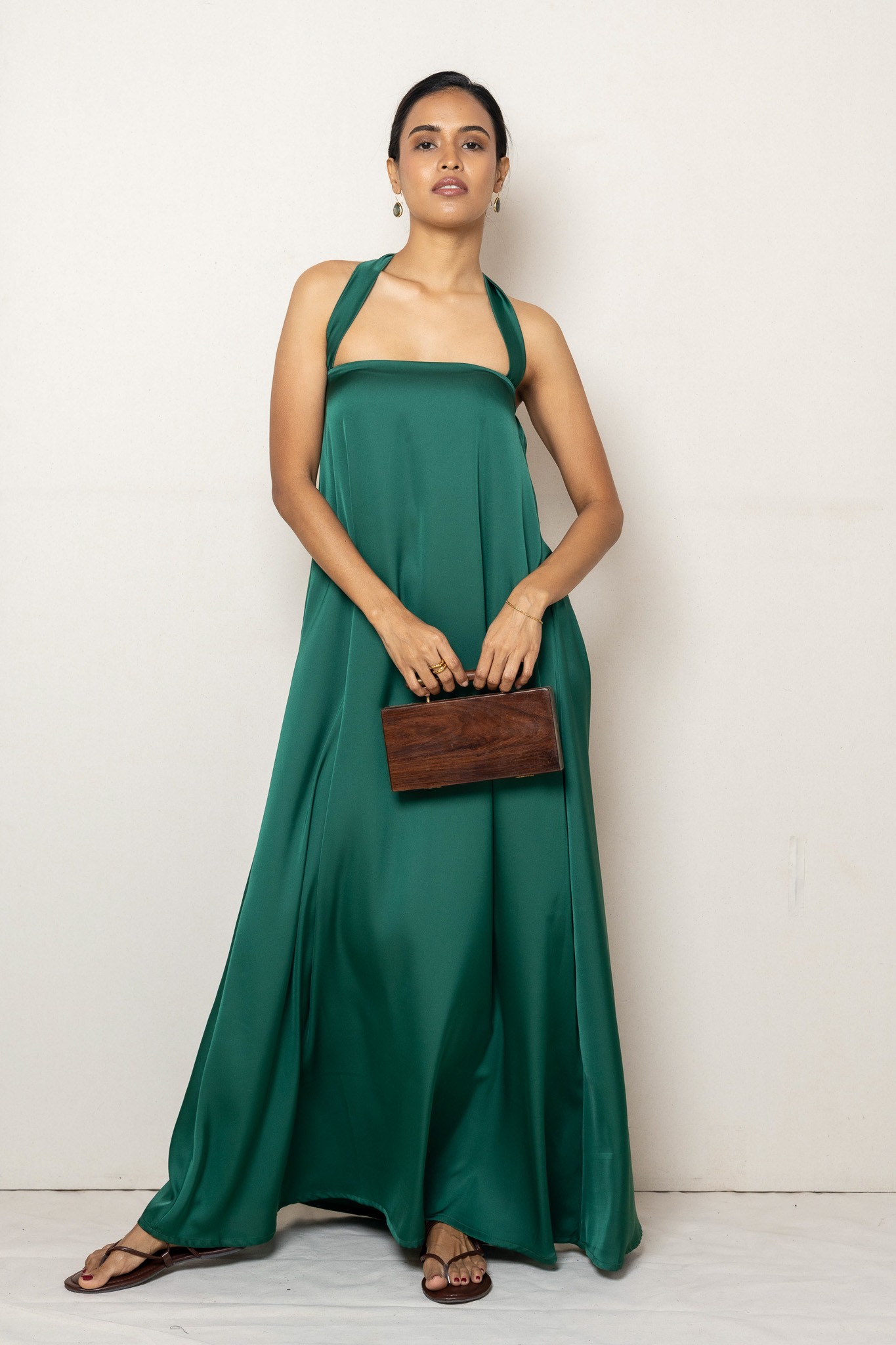 LEONA B DRESS EVERGREEN - Alternative