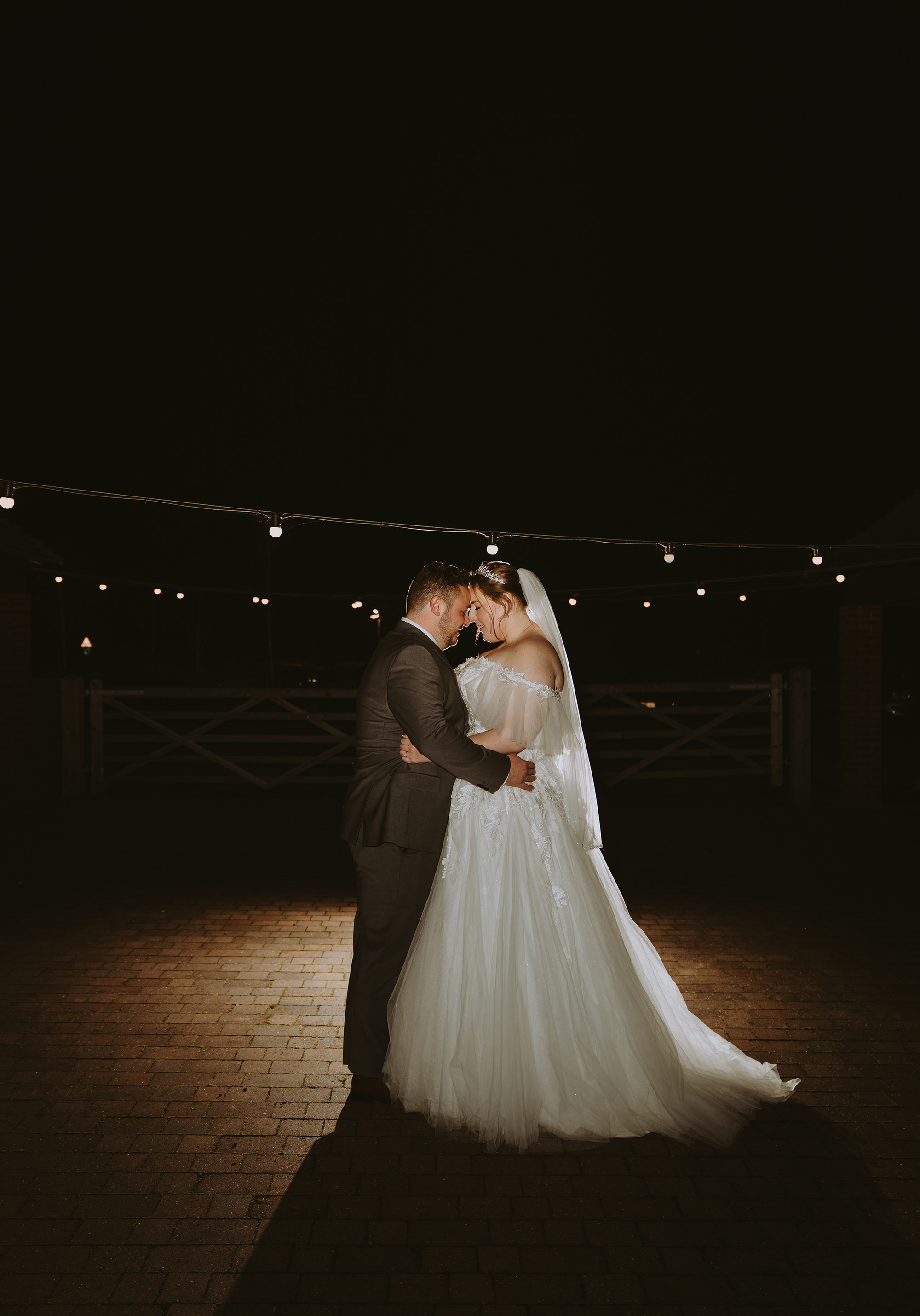 Bride and groom portrait, kent wedding photographer