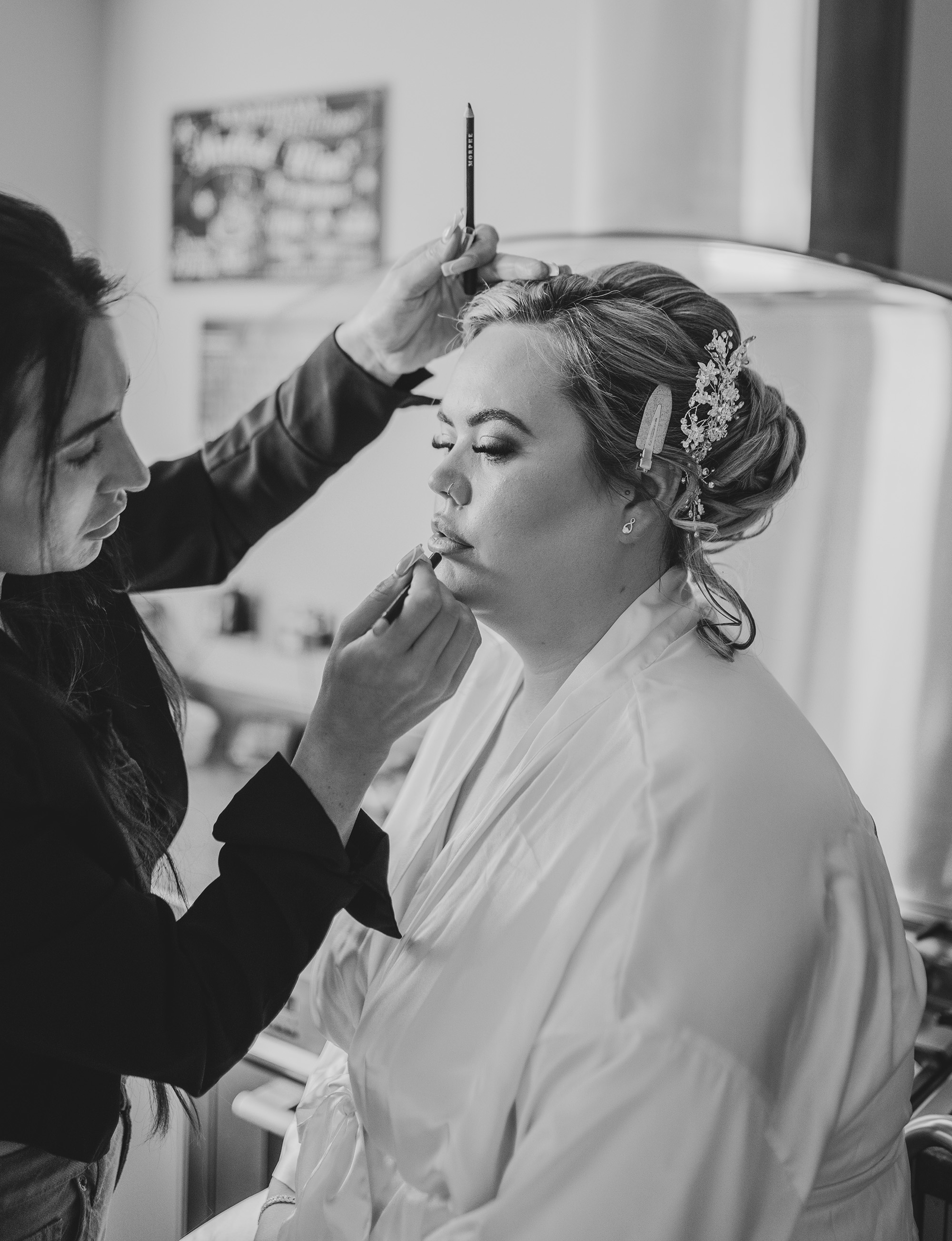 Bridal prep, kent wedding photographer