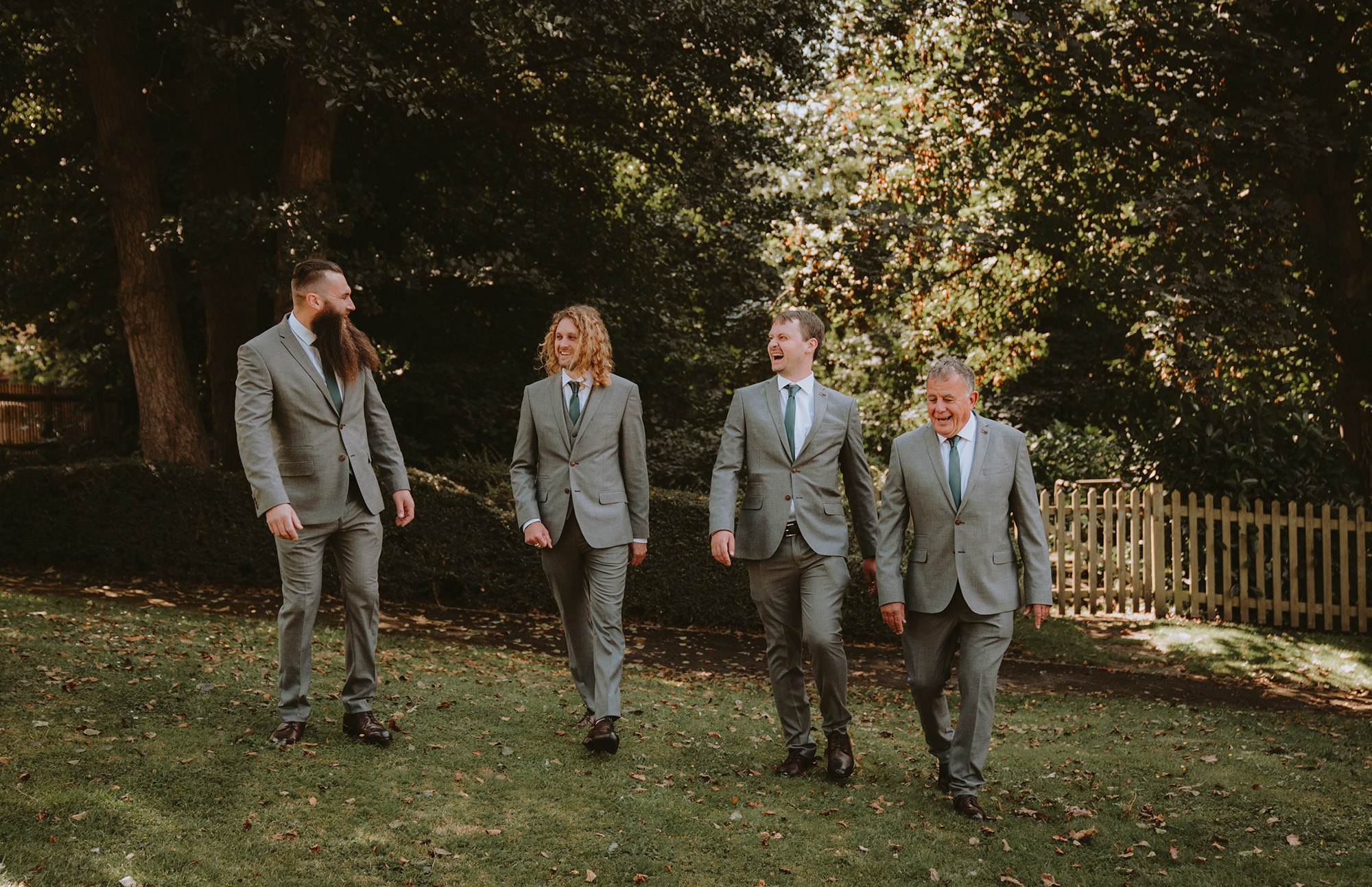 groomsmen all together