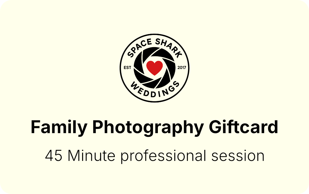 Family Photo Shoot 45 Minutes Gift Card