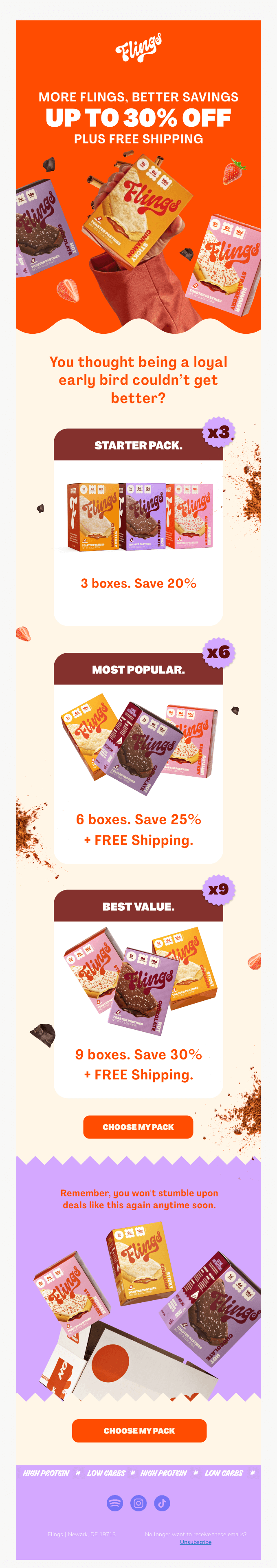 Even More Savings