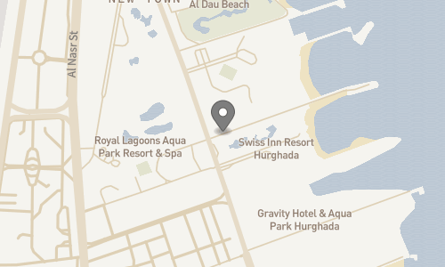 Lokation for Swiss Inn Resort Hurghada