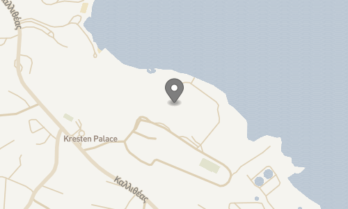 Lokation for Kresten Royal Euphoria Resort m/ All Inclusive