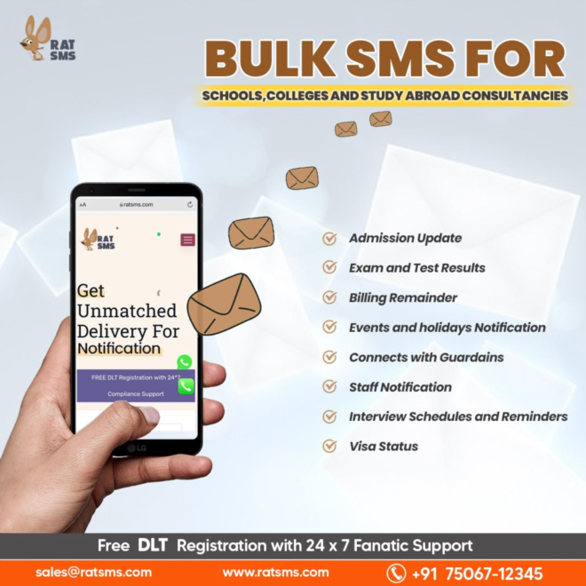 Best Bulk SMS Services in Hyderabad - RAT SMS