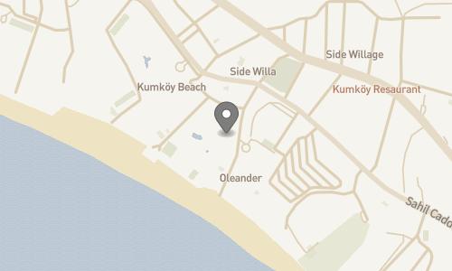 Lokation for Terrace Beach Resort