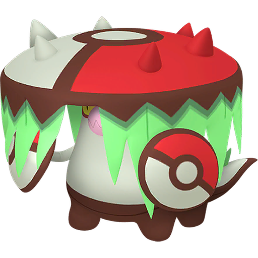 Brute-bonnet - Grass/Dark type Pokemon from  with stats, moves, and evolution data