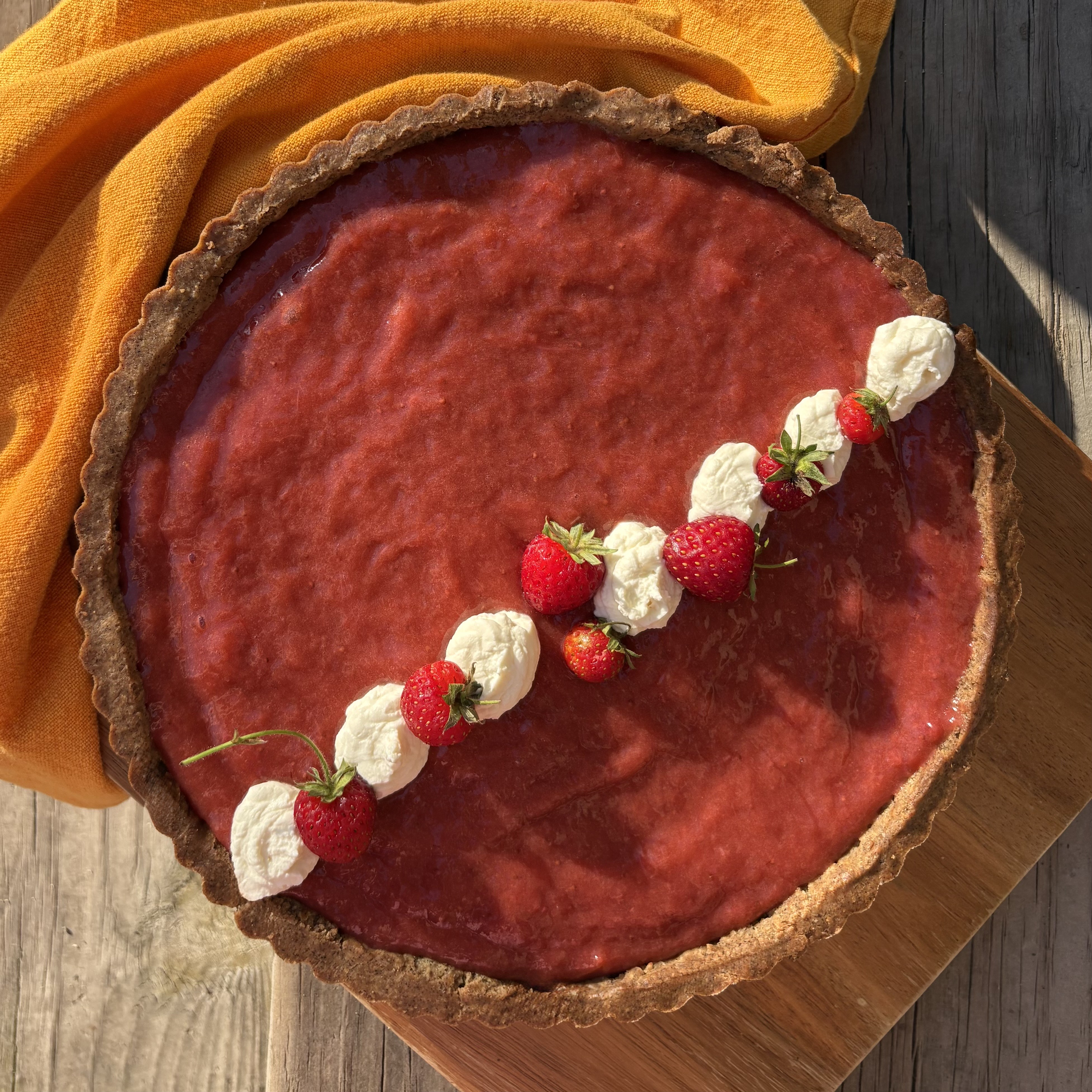 Rhuberry Jam Tart