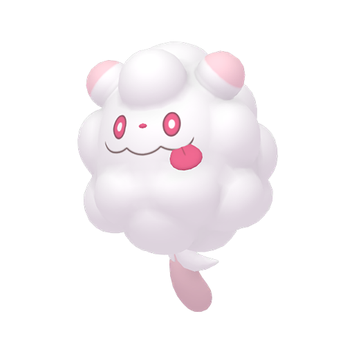 Swirlix - Fairy type Pokemon from Pokemon X and Y with stats, moves, and evolution data