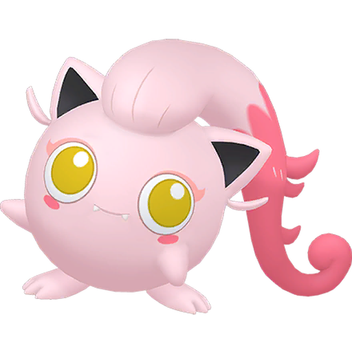 Scream-tail - Fairy/Psychic type Pokemon from Pokemon Scarlet and Violet with stats, moves, and evolution data