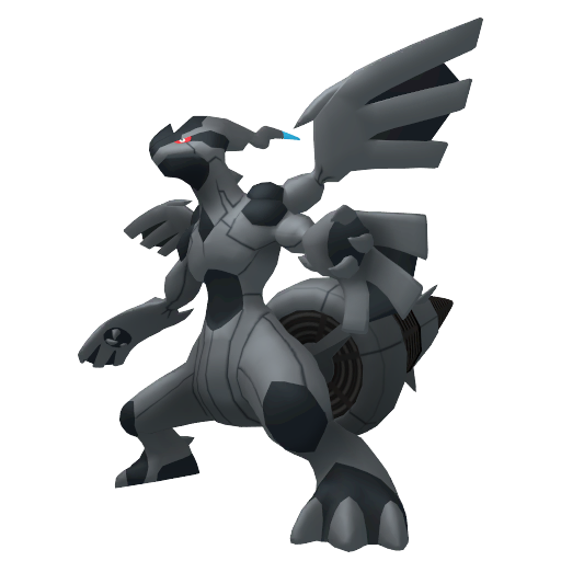 Zekrom - Dragon/Electric type Pokemon from  with stats, moves, and evolution data
