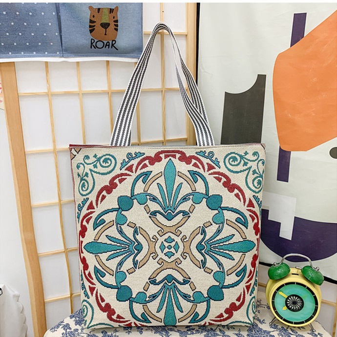 BDyana Ladies Fasionable Natural Canvas High Quality Soft Fabrics Printed Bag | Ladies Fasionable Natural Canvas High Quality Soft Fabrics Printed Bag