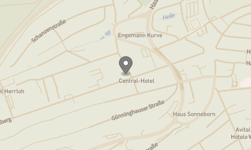 Lokation for Lodge Hotel Winterberg