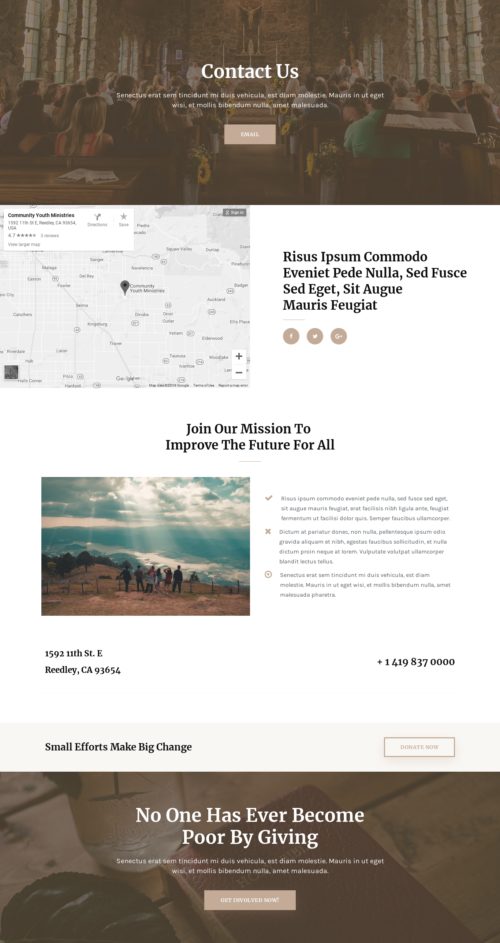 Church Contact
