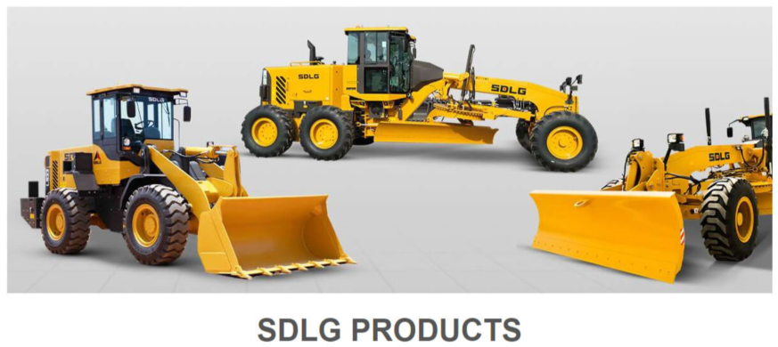  Excavators, Graders & Wheel Loaders - SDLG