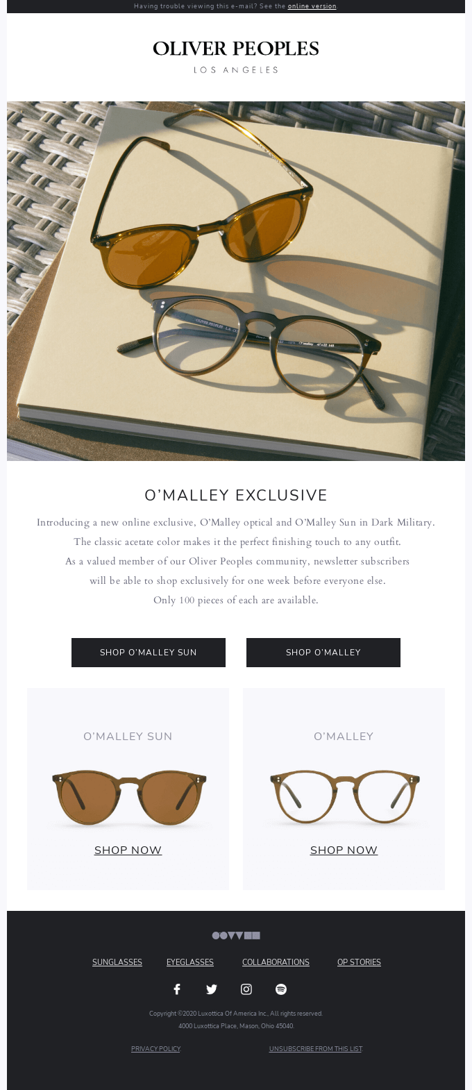 Our New Online Exclusive Is Here