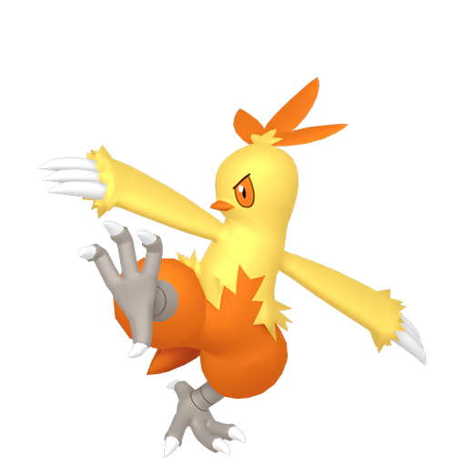 Combusken - Fire/Fighting type Pokemon