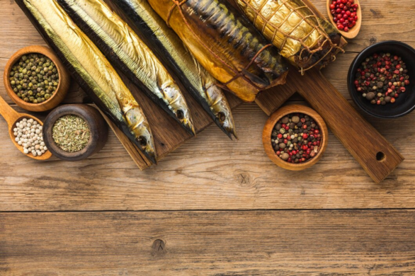 Different Types of Golden Anchovy Dry Fish