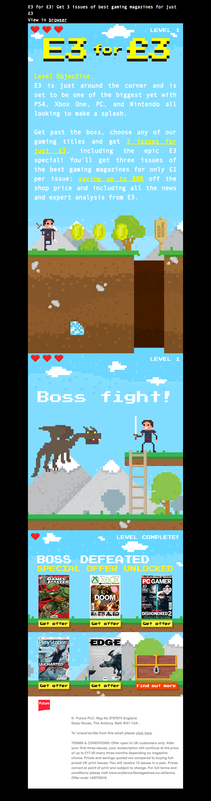 Level 1 Start Game