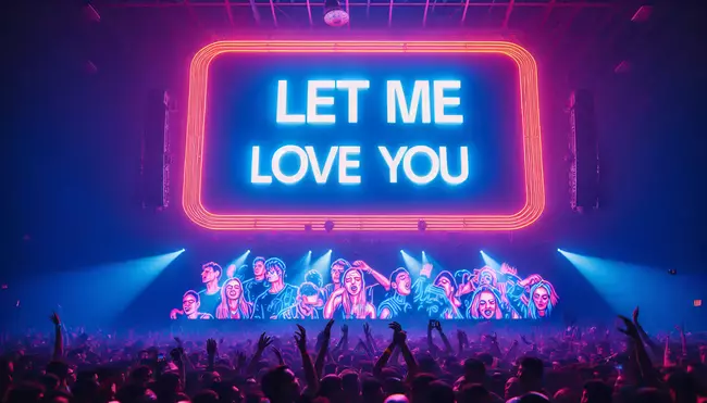 AI interpretation of Let Me Love You by Dj Snake Ft Justin Bieber
