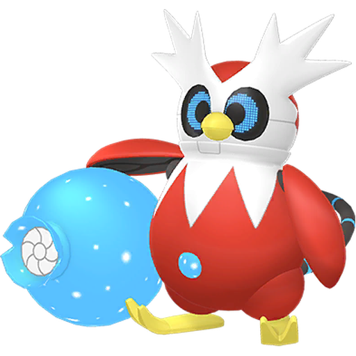 Iron-bundle - Ice/Water type Pokemon from Pokemon Scarlet and Violet with stats, moves, and evolution data