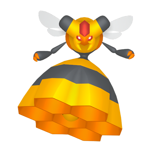Vespiquen - Bug/Flying type Pokemon from Pokemon Platinum with stats, moves, and evolution data