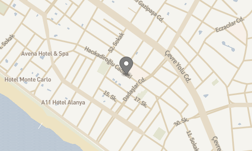 Lokation for Hotel Oba Time