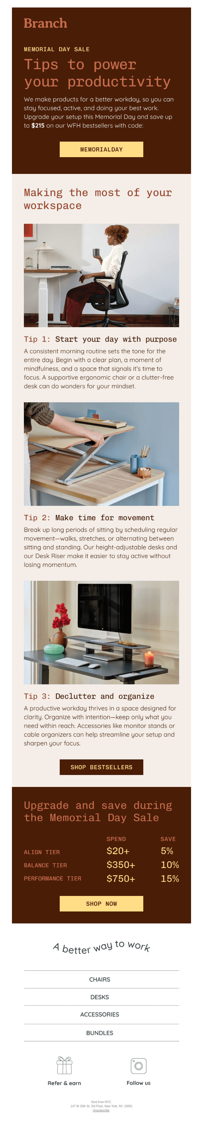 Get Productive With Up To 15 Off