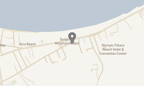 Lokation for Oceanis Park m/All Inclusive