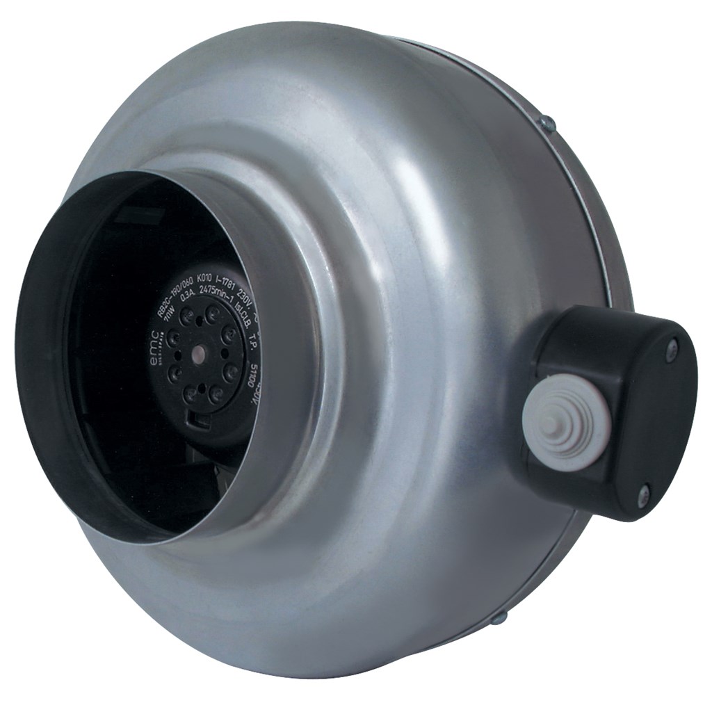 VENT-160NK IN-LINE DUCT FAN Kitchen / Bathroom Application